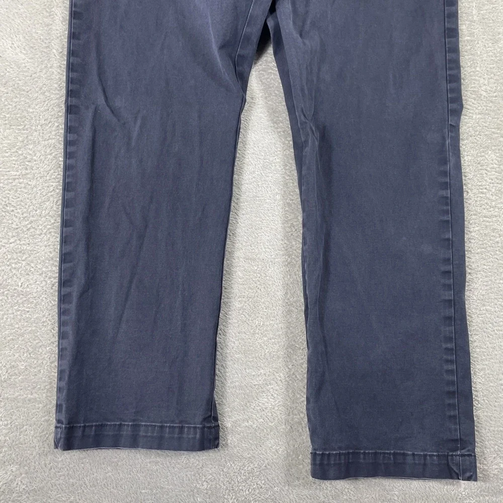Banana‎ Republic Fulton Skinny Chino Mens 38x30 Navy Blue Stretch Cotton Pants